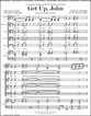 Get Up, John SATB choral sheet music cover